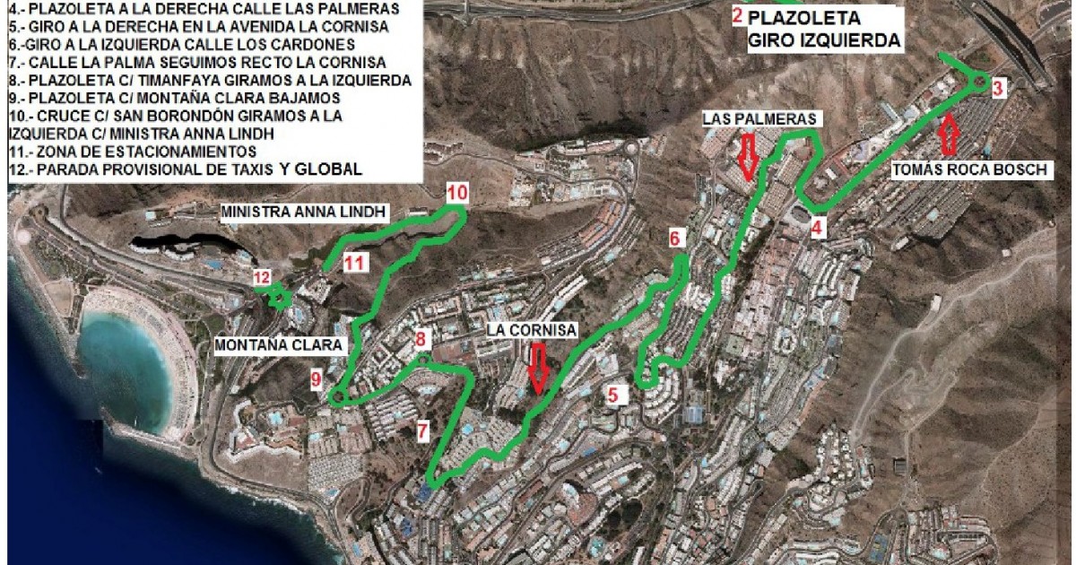 El Ayuntamiento de Mogán informa sobre los cortes y restricciones del tráfico este sábado 21 de abril