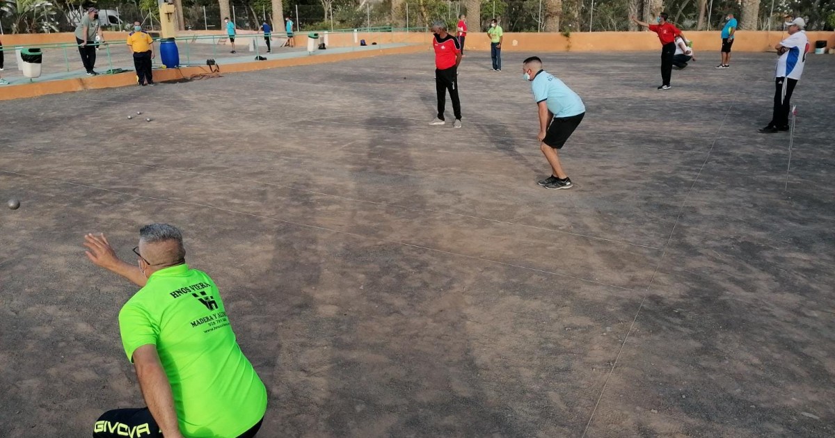 Mogán, sede única de los campeonatos de petanca en Gran Canaria