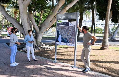 El Ayuntamiento de Mogán refuerza  la señalética turística
