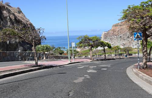 Mogán asfaltará la urbanización de Amadores