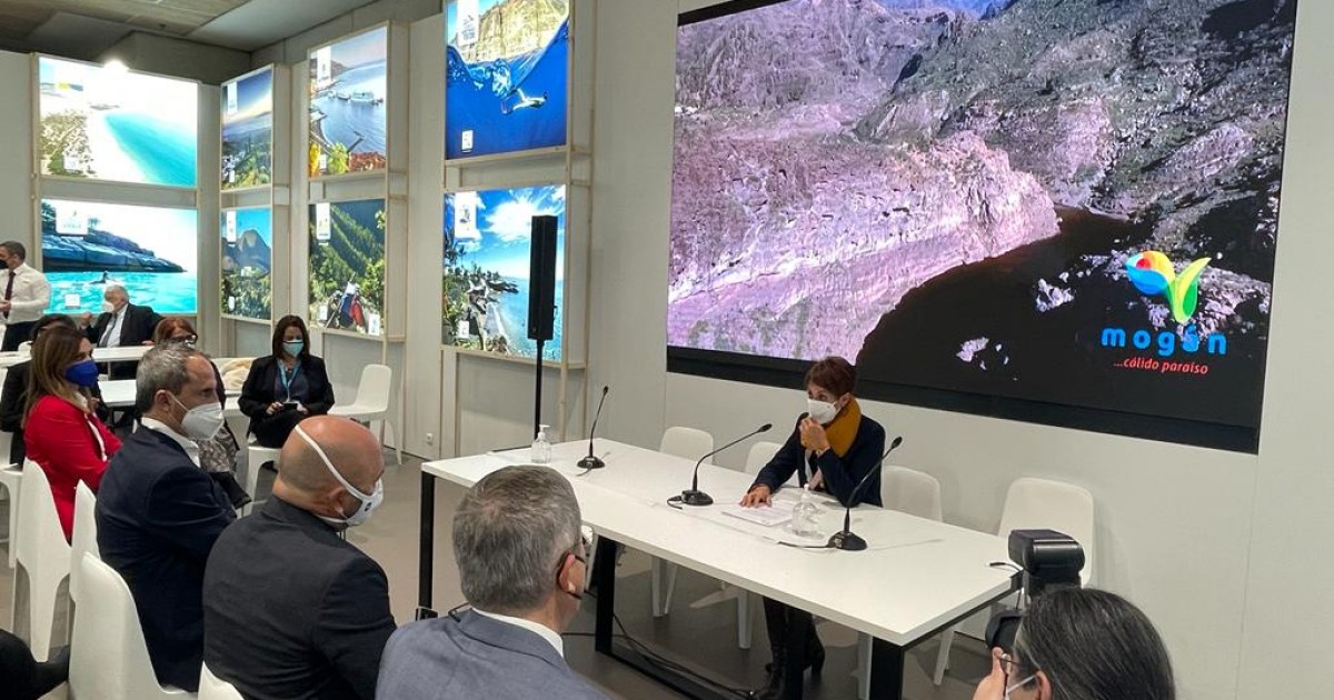 Mogán presenta en FITUR su compromiso con la sostenibilidad y la digitalización del destino