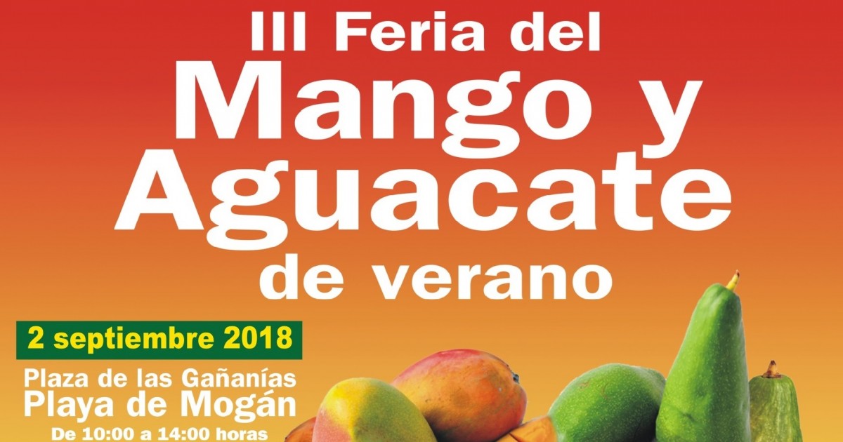 Mogán abre el plazo de inscripción para participar en la III Feria del Mango y Aguacate de Verano
