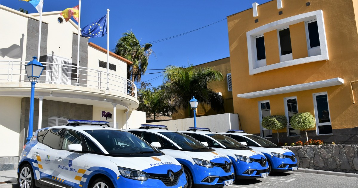 La Policía Local de Mogán detiene  a dos carteristas en Puerto Rico