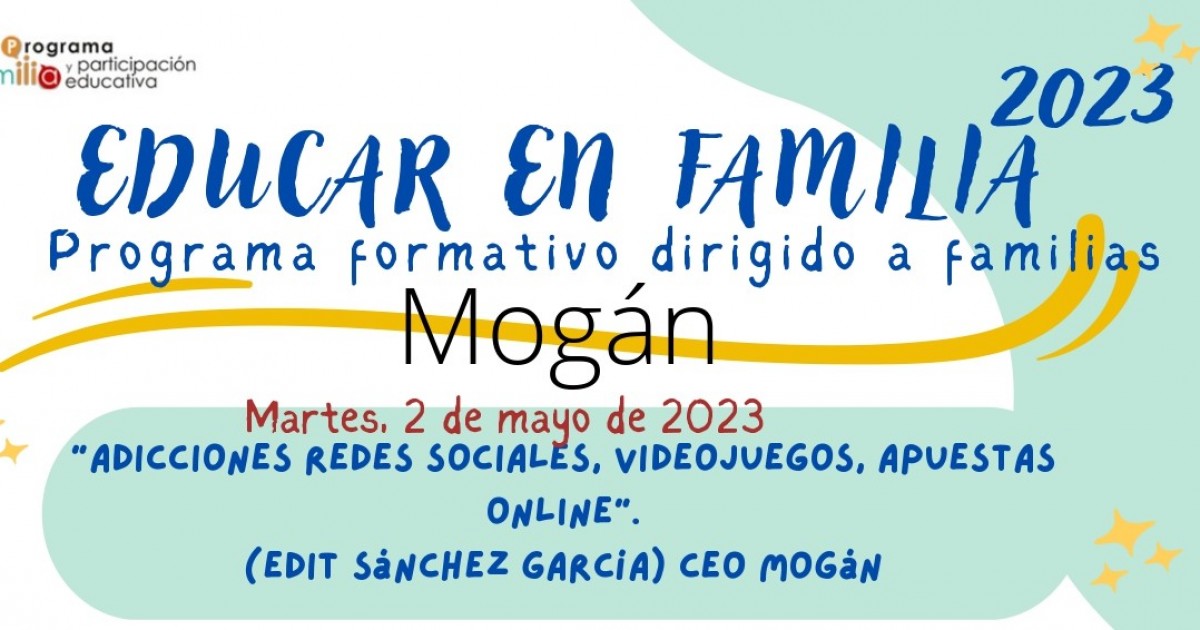 'Educar en Familia' regresa  en mayo a Mogán