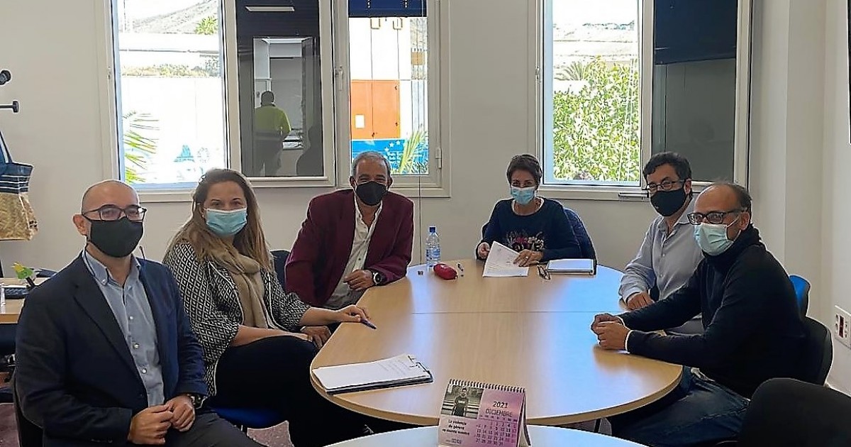 El Ayuntamiento firma el acta de recepción de la urbanización del Plan Parcial de Playa de Mogán