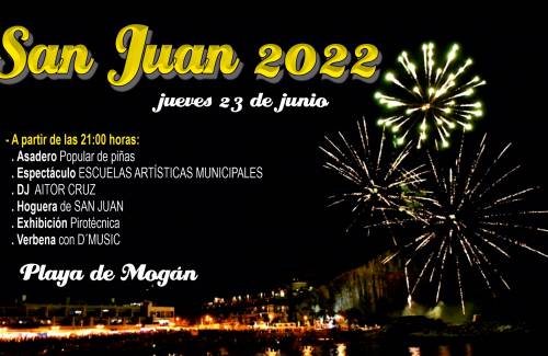 La celebración de la Noche de  San Juan regresa a la playa de Mogán