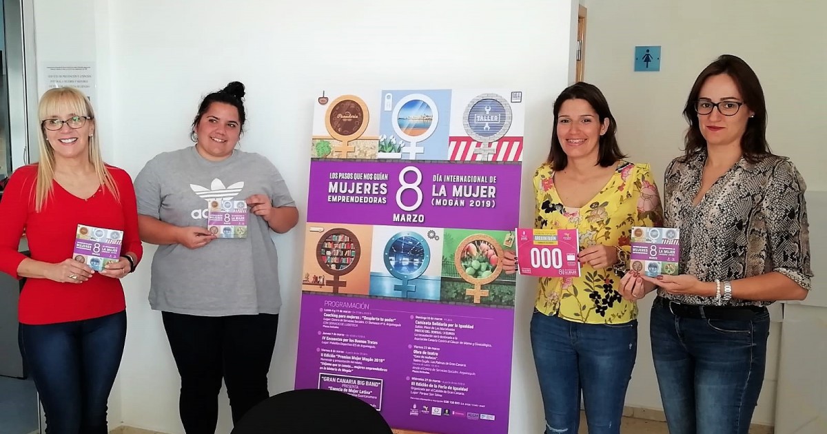 Mogán celebra el Día Internacional de la Mujer del 4 al 27 de marzo
