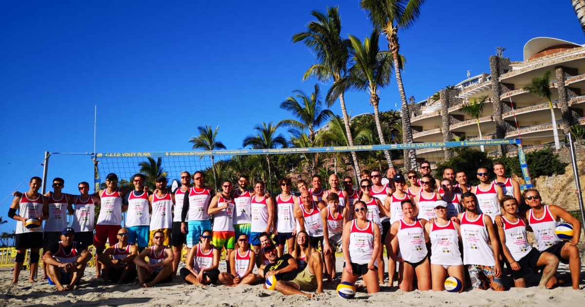 Mogán cierra 2018 con el IV Torneo Internacional de Voley en Anfi del Mar